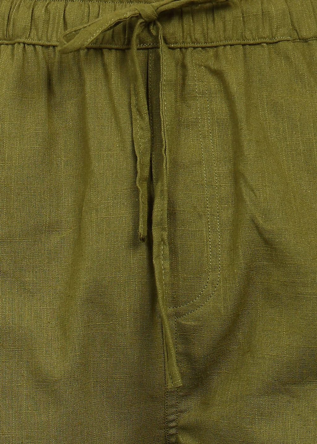 Fabmade Olive Ease Shorts | Grocsy