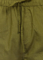 Fabmade Olive Ease Shorts | Grocsy