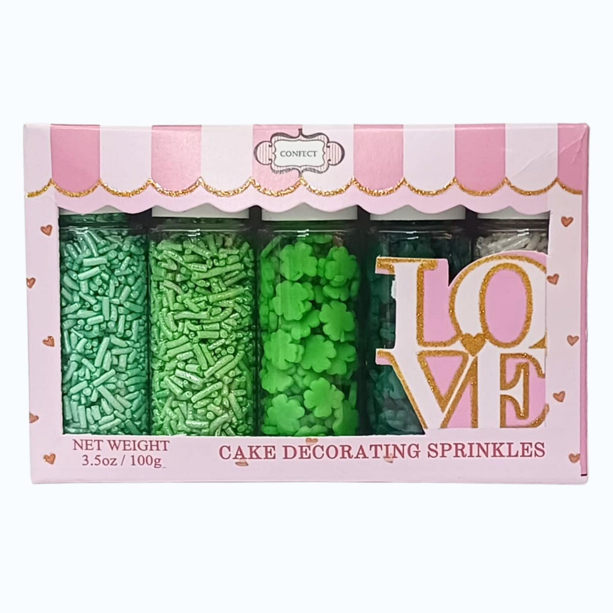 Confect St. Patrick's Sprinkles Multipack 8 | Grocsy