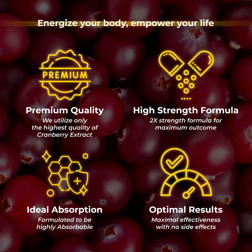Health Veda Organics D-Mannose + Cranberry Extract Tablets | Grocsy