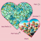Confect Under the Sea Sprinkles for Decoration 9 | Grocsy