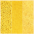 Confect Sprinkles for Cakes & Cupcakes Decoration | USP-25(Yellow) | Grocsy