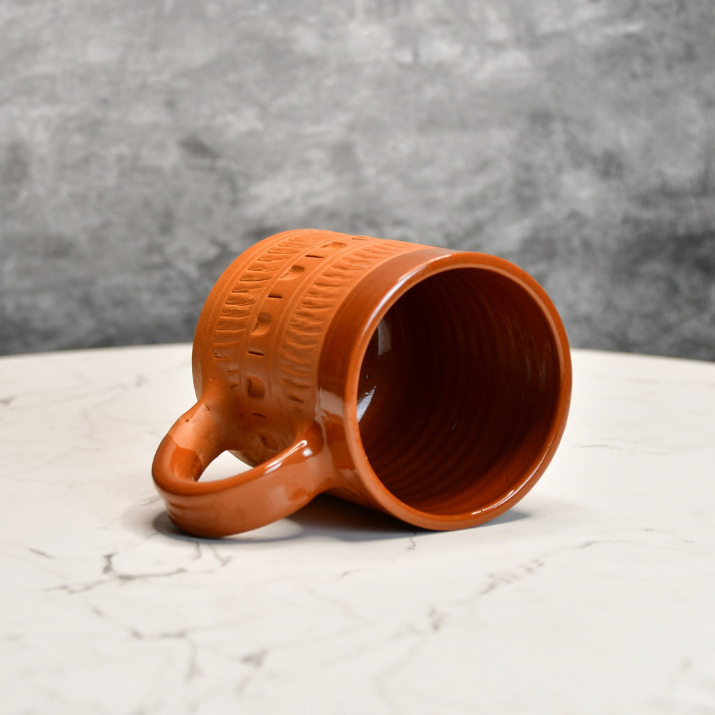 Sowpeace Traditional Terracotta Coffee mugs | Grocsy