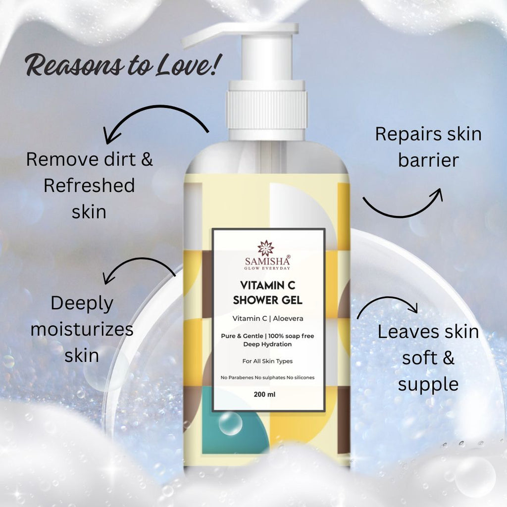 Samisha Vitamin C Shower Gel | Grocsy