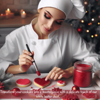 Confect Crystal Wine Red | Edible Luster Dust | Grocsy