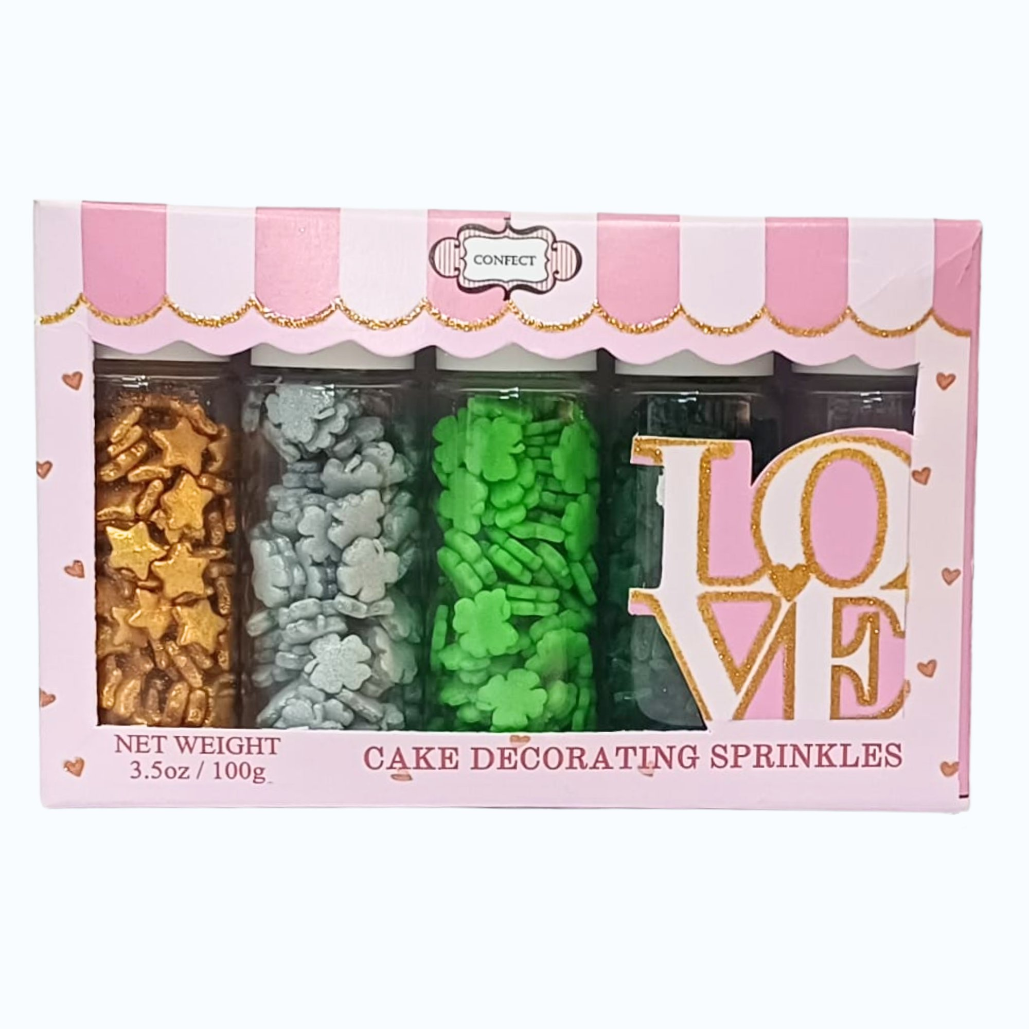 Confect St. Patrick's Sprinkles Multipack 6 | Grocsy