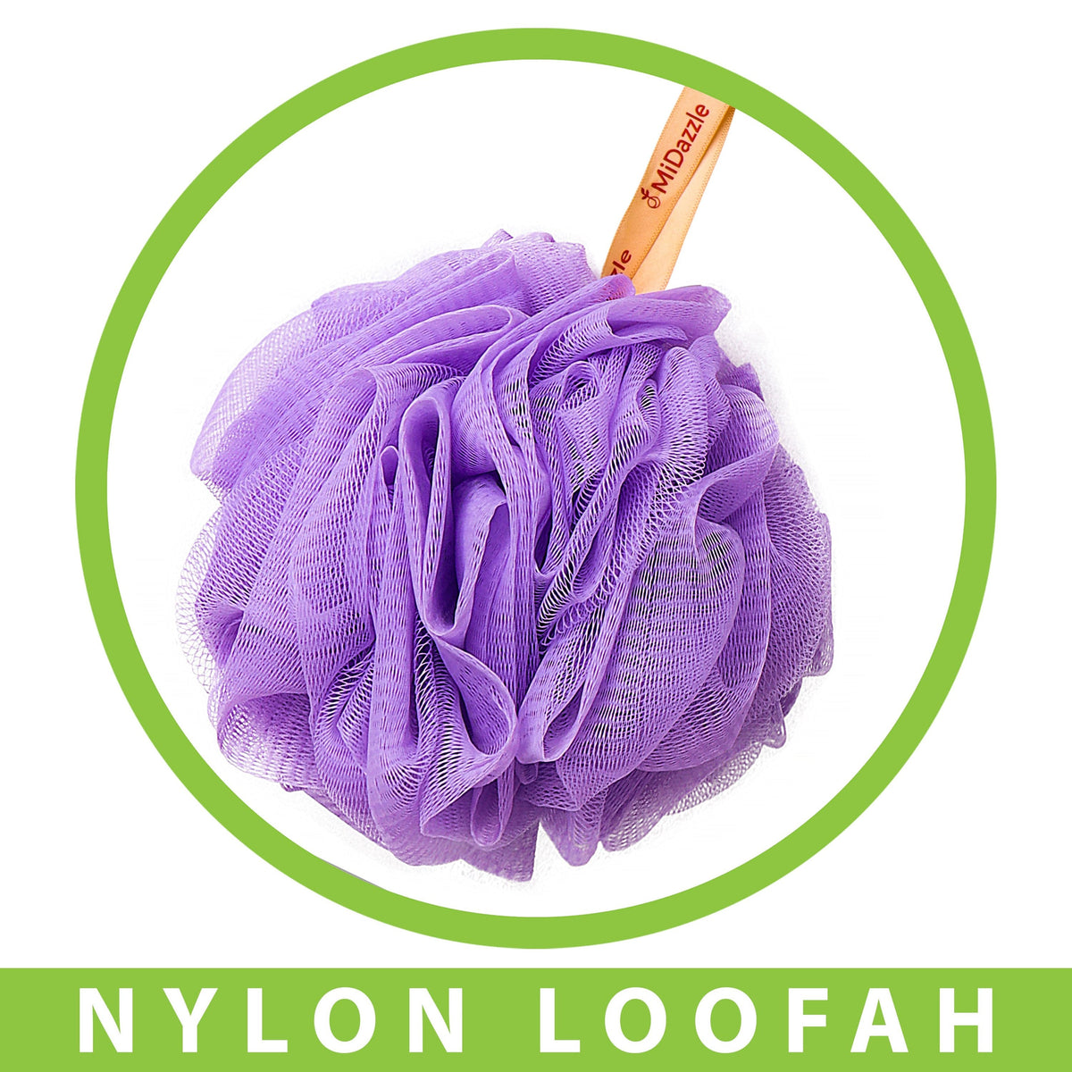 MiDazzle Bath Loofah-M MINL6007 | Grocsy
