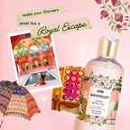 Wanderlust Shower Gels - Jaipur Royal Pink | Grocsy