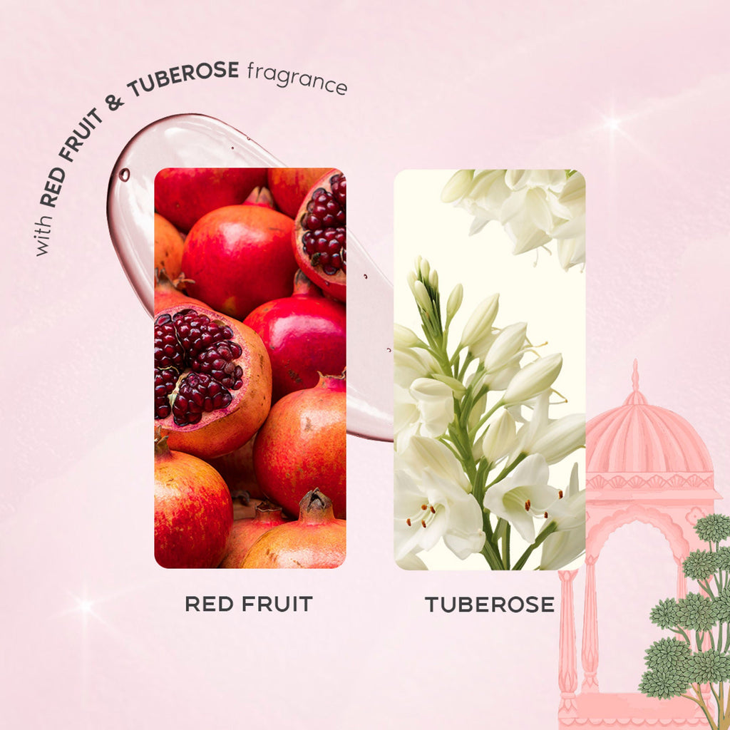 Wanderlust Shower Gels - Jaipur Royal Pink | Grocsy