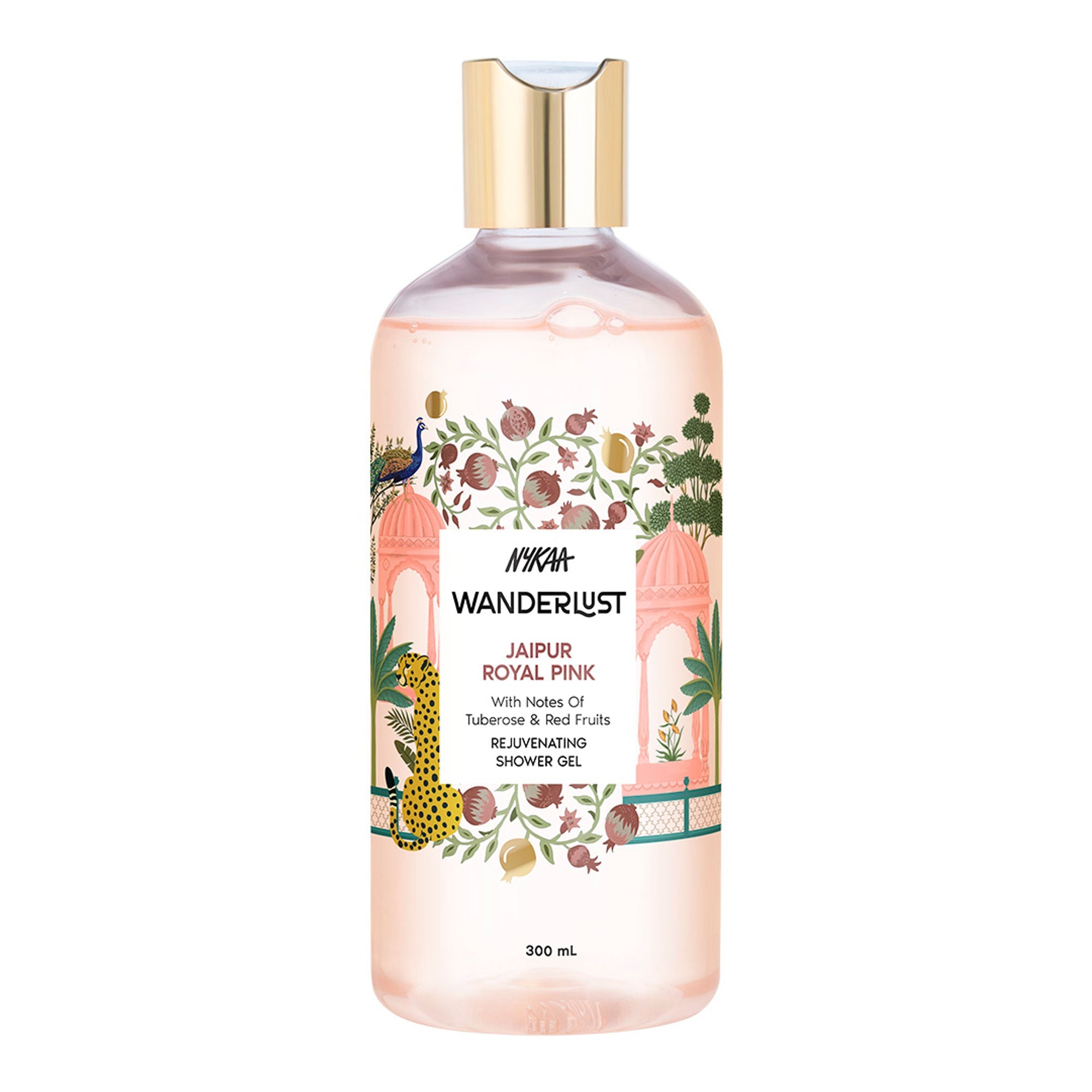 Wanderlust Shower Gels - Jaipur Royal Pink | Grocsy