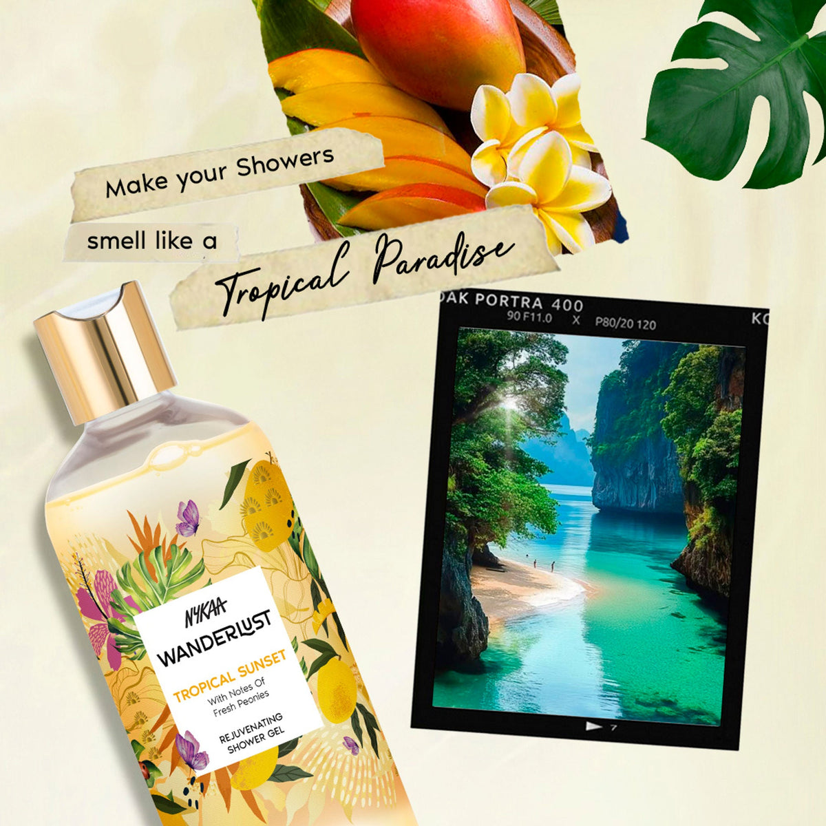 Wanderlust Shower Gels - Tropical Thai Sunset | Grocsy