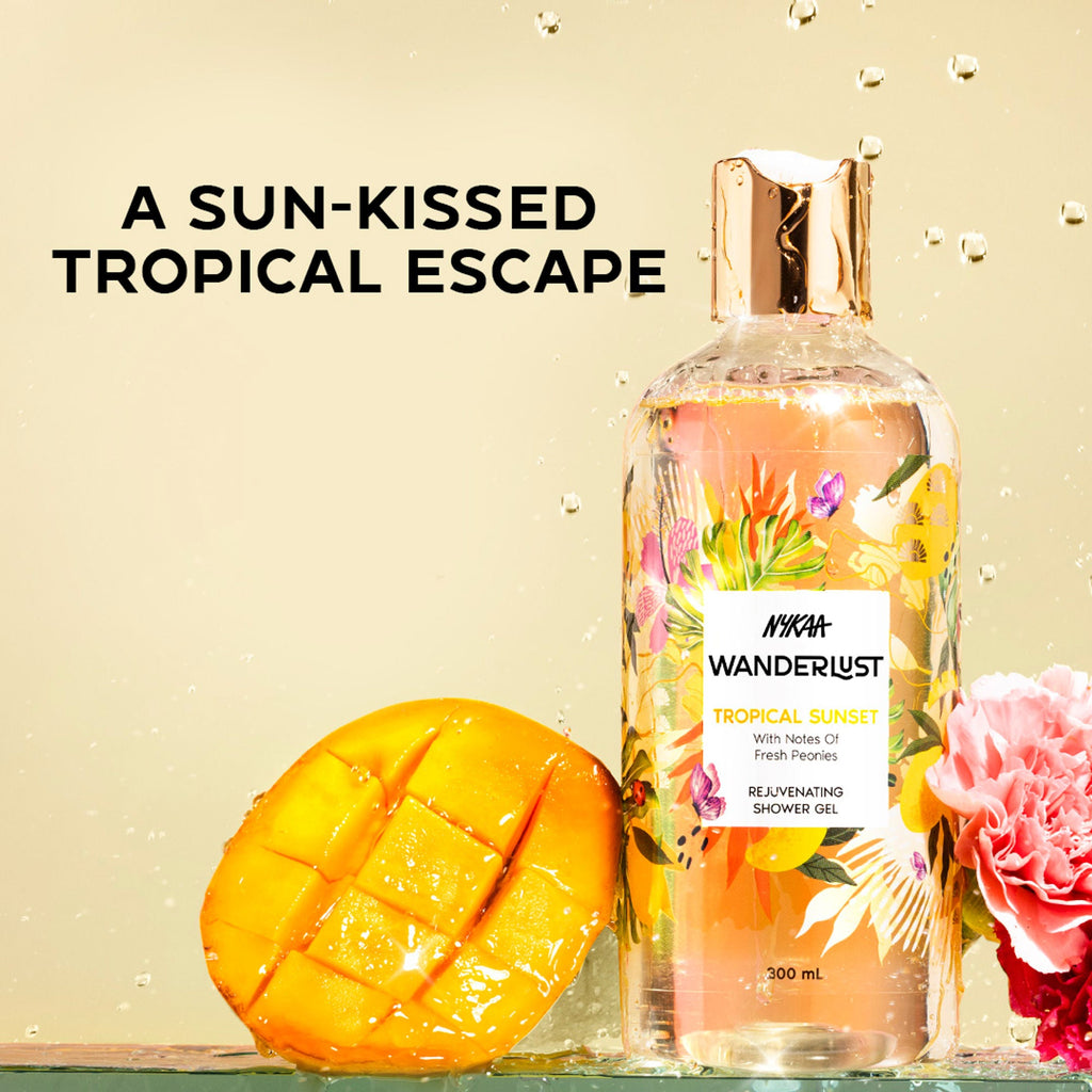 Wanderlust Shower Gels - Tropical Thai Sunset | Grocsy