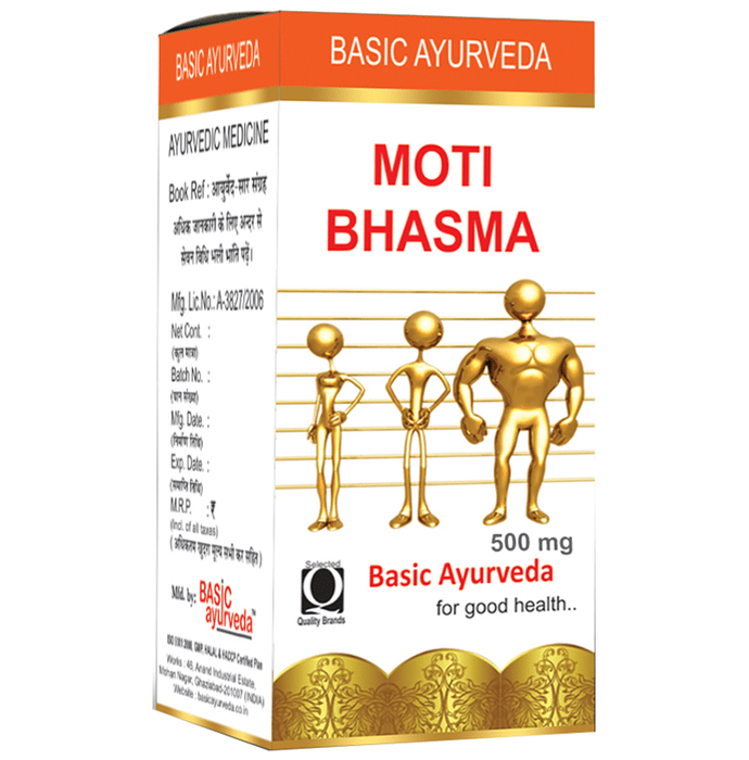 Basic Ayurveda Moti Bhasma | Grocsy