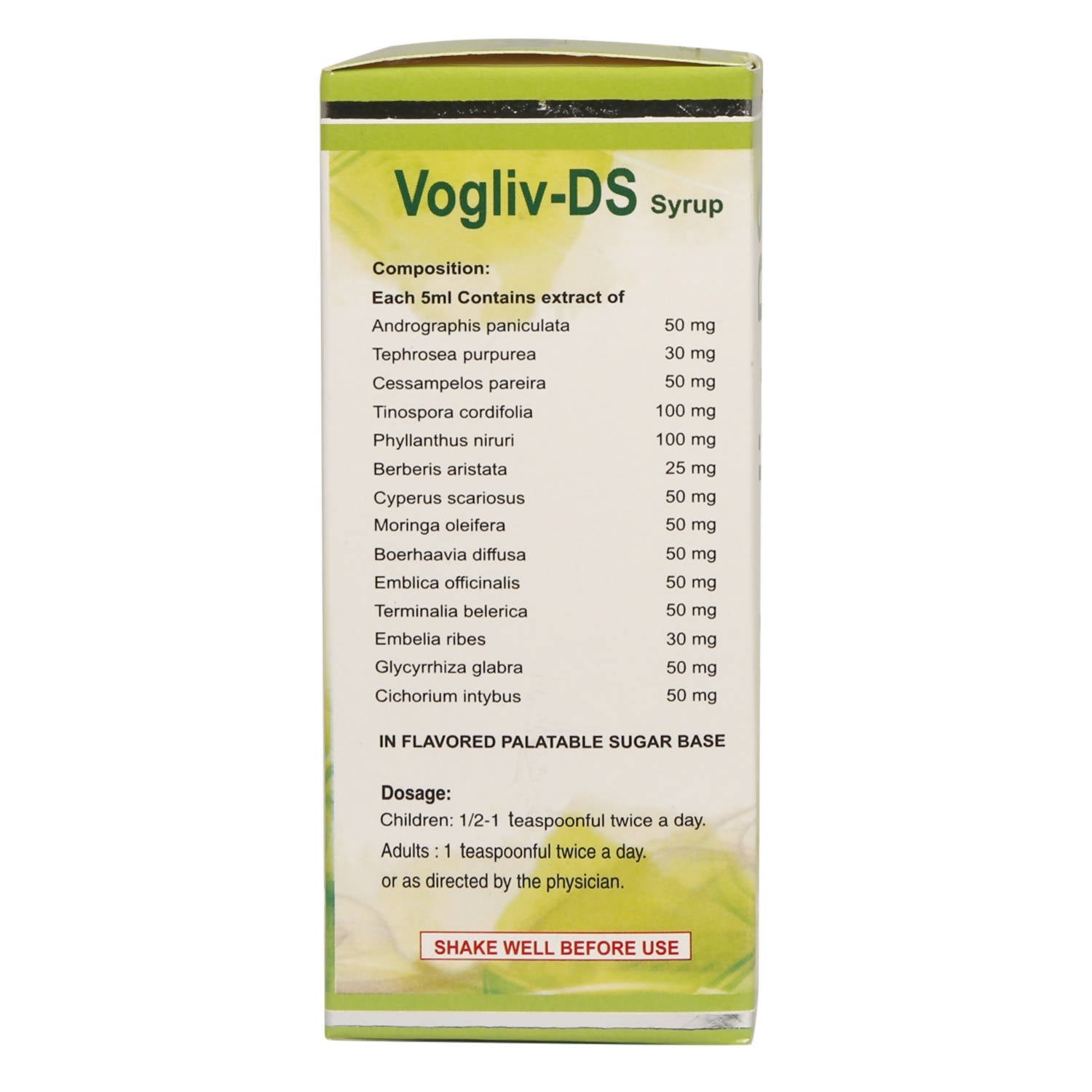 Vogue Wellness Vogliv - DS Syrup | Grocsy