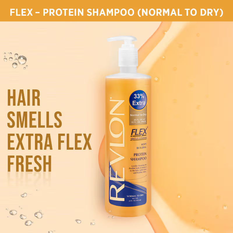 Revlon Flex Protein Shampoo For Normal To Dry Hair | Grocsy