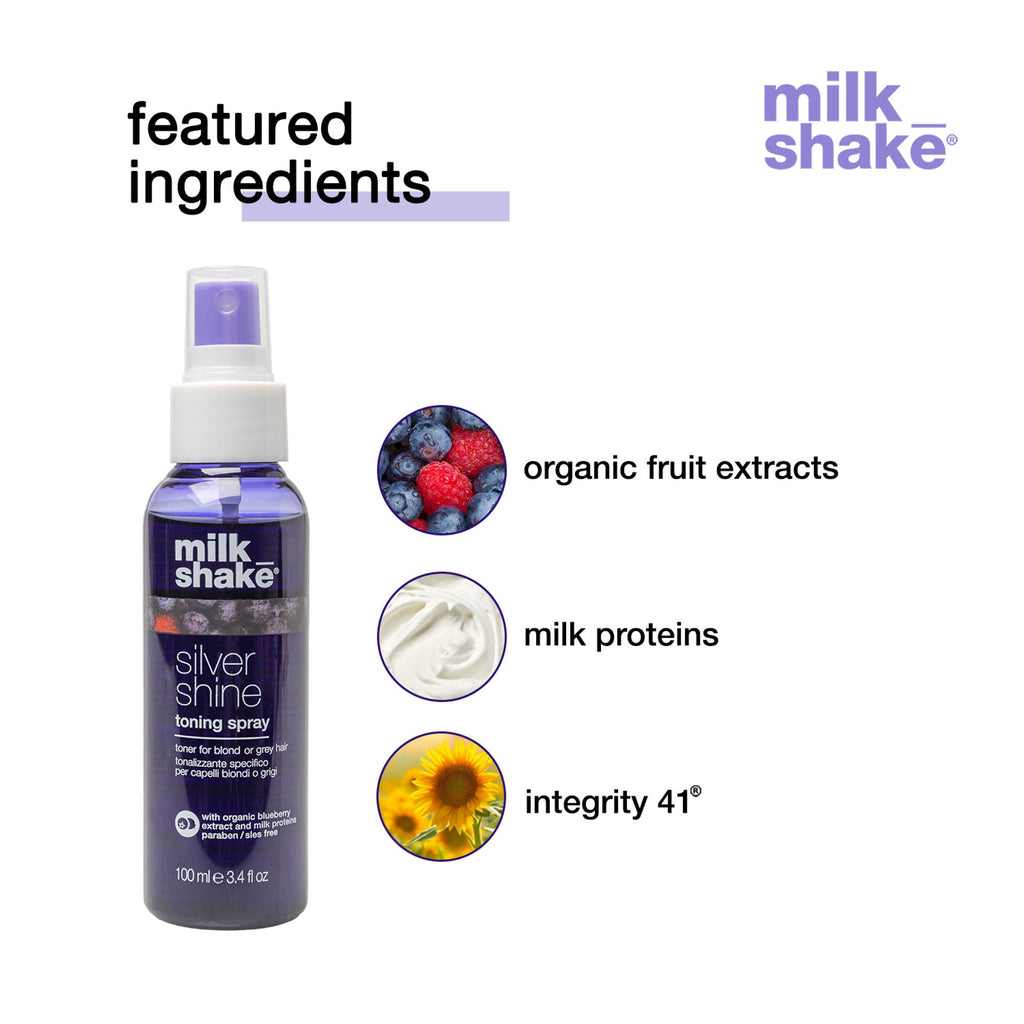 Milkshake Silver Shine Toning Spray, Leave-In Conditioner | Grocsy