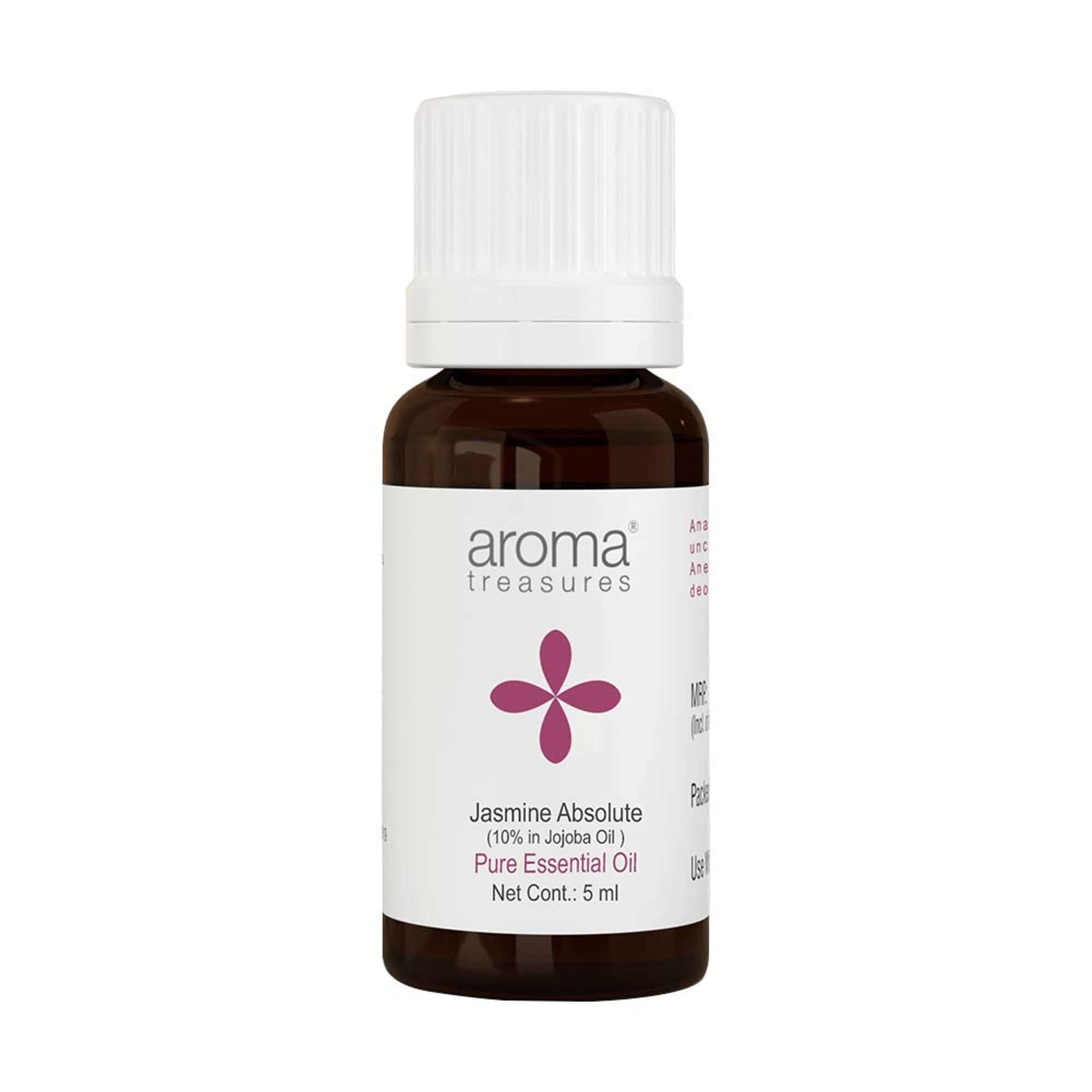 Aroma Treasures Jasmine Absolute Pure Essential Oil | Grocsy