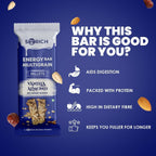 Sorich Organics Multigrain Energy Mini Bars Vanilla Almond | Grocsy