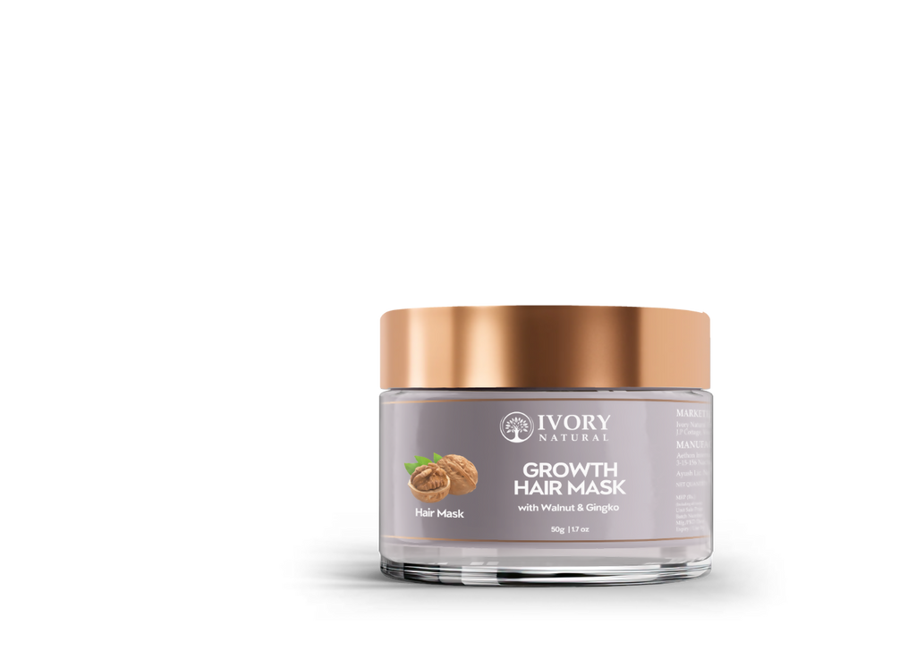 Ivory Natural Growth Hair Mask For Thicker Long And Healthier Hair | Grocsy