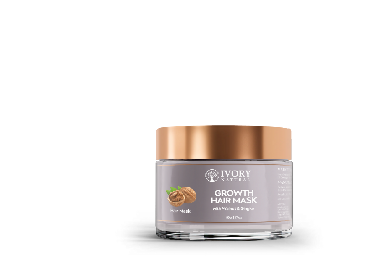 Ivory Natural Growth Hair Mask For Thicker Long And Healthier Hair | Grocsy