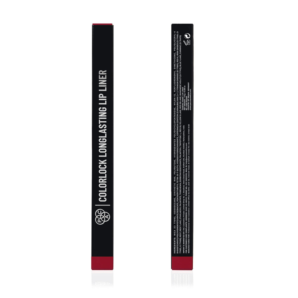 PAC Studio Colorlock Longlasting Lip Liner - Crimson Queen | Grocsy