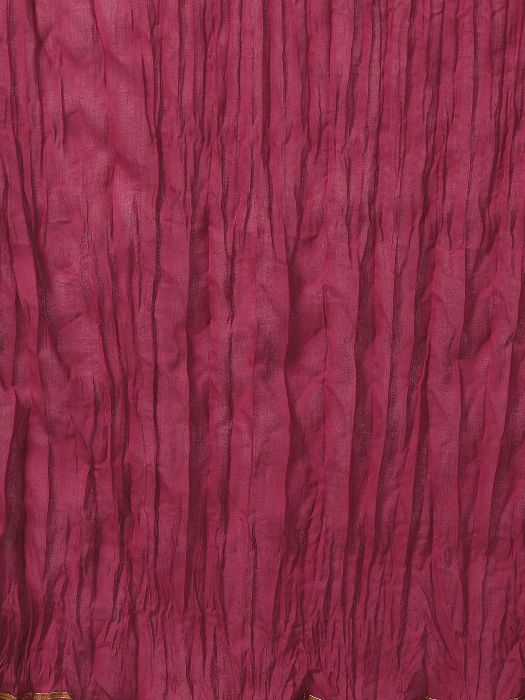 Sangria Women Magenta & Golden Printed Kurta with Palazzos & Dupatta | Grocsy