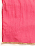 All About You Women Pink Ethnic Motifs Printed Kurta with Trousers & With Dupatta | Grocsy
