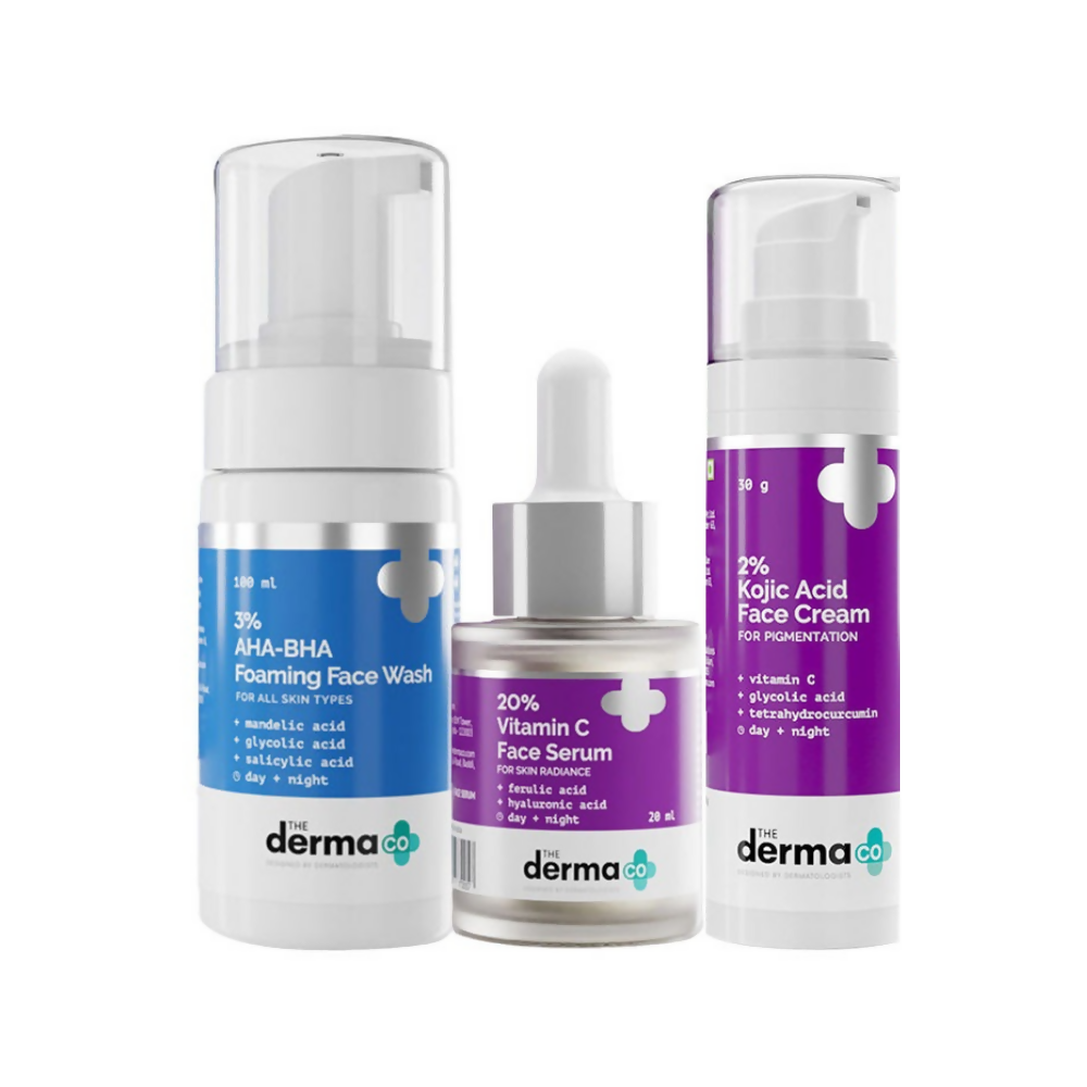 The Derma Co I-Beauty CSM (Cleanser, Serum, Moisturizer) For Pigmentation Combo | Grocsy