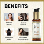 myUpchar Ayurveda Kesh Art Bhringraj Hair Growth Oil | Grocsy
