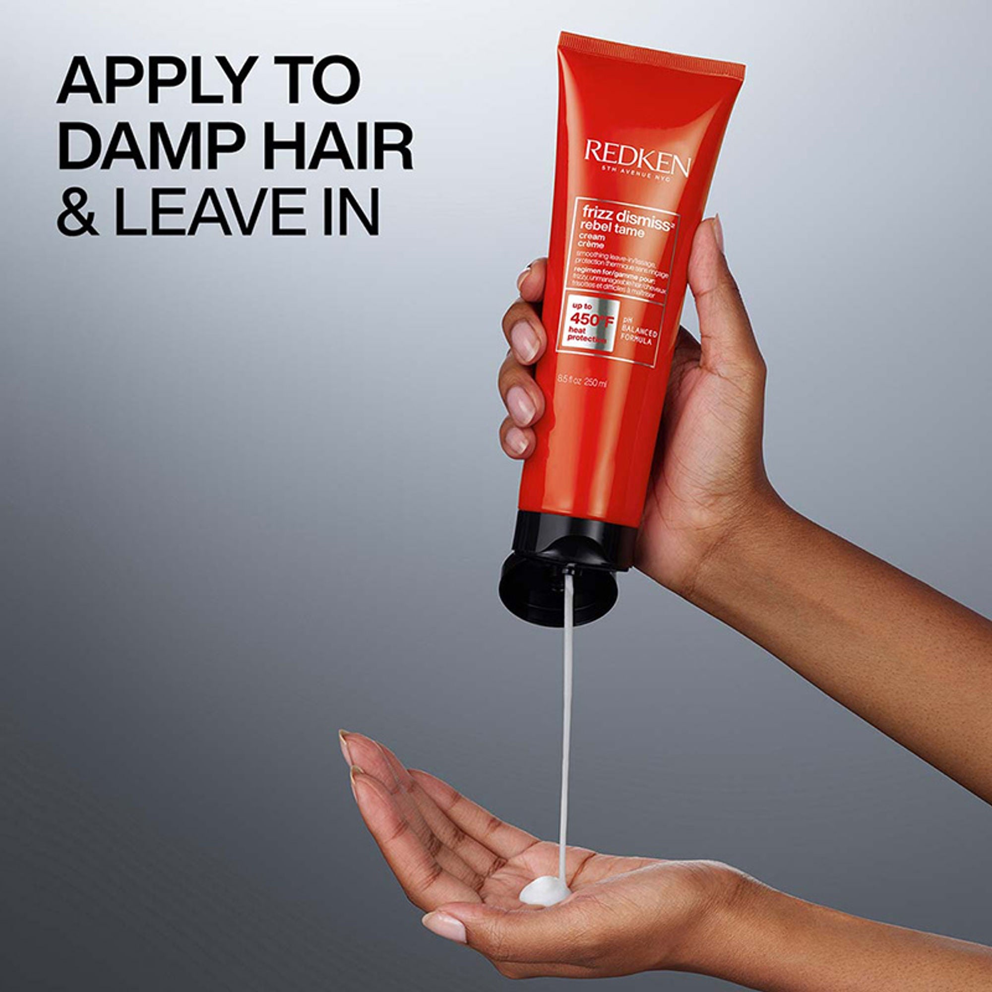 Redken Frizz Dismiss Rebel Tame Cream With Smoothening Complex, Anti Frizz & Heat Protection | Grocsy