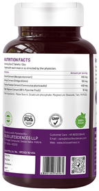 Bliss Welness Brain Health Brahmi + Shankapushpi Ginkgo Biloba Veg Tablet | Grocsy