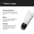 Minimalist Sunscreen SPF 60 PA ++++ For Sensitive Skin Broad Spectrum Sunscreen With Potent Antioxidants & Advanced Filters | Grocsy
