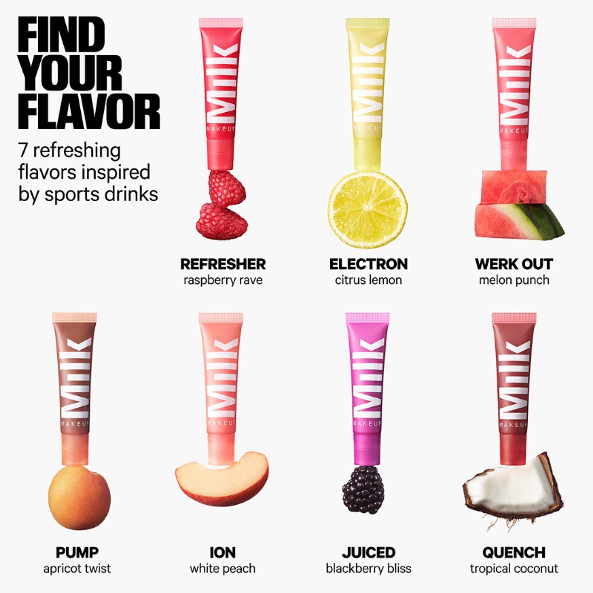 Milk Makeup Balmade Electrolyte Lip Balm - Quench | Grocsy