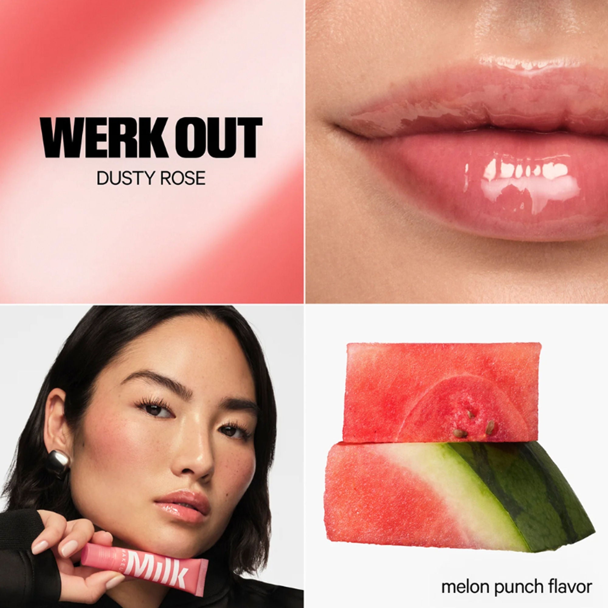 Milk Makeup Balmade Electrolyte Lip Balm - Werk Out | Grocsy