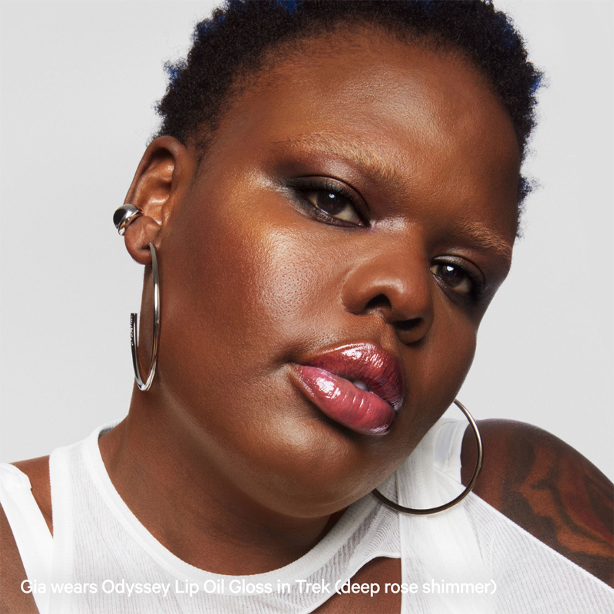 MILK MAKEUP Odyssey Lip Oil Gloss - Trek | Grocsy