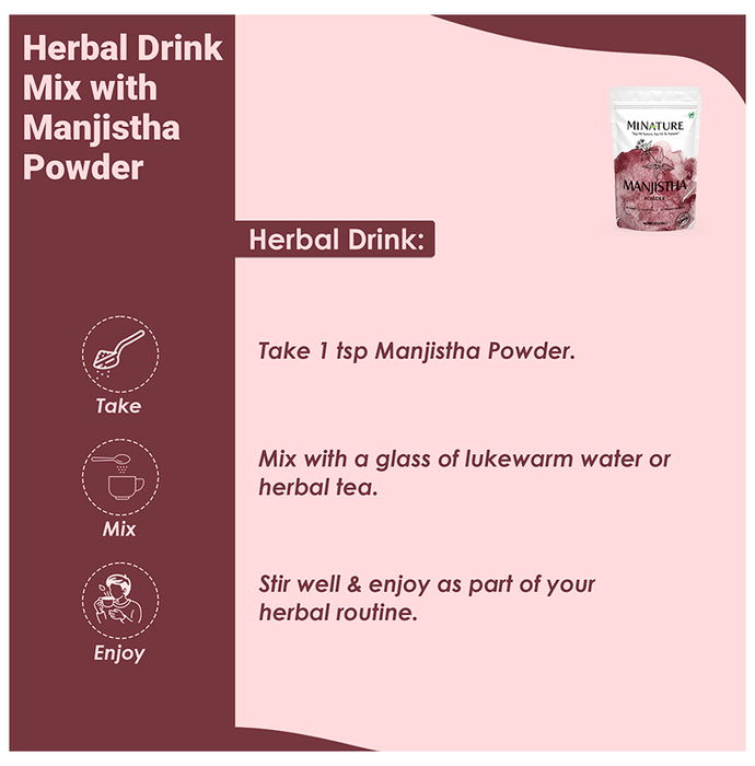 Minature Manjistha Organic Powder | Grocsy