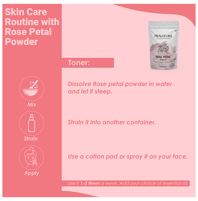 Minature Rose Petal Powder | Grocsy
