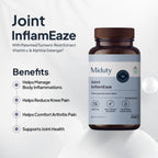 Miduty by Palak Notes Joint InflamEaze Capsules (Formerly Joint Pain Relief)