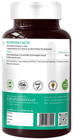 Bliss Welness Weight Management Green Coffee Bean Extract Veg Capsule Vegicap | Grocsy