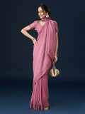 kasee Embroidered Beads and Stones Border Saree | Grocsy