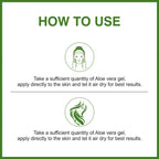 She Essentials Aloe Vera Gel With Pure Aloe Vera & Cucumber Extract For Skin & Hair | Grocsy