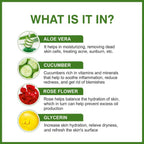 She Essentials Aloe Vera Gel With Pure Aloe Vera & Cucumber Extract For Skin & Hair | Grocsy