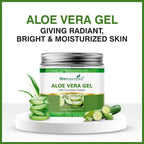 She Essentials Aloe Vera Gel With Pure Aloe Vera & Cucumber Extract For Skin & Hair | Grocsy