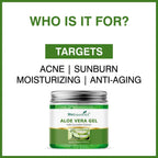 She Essentials Aloe Vera Gel With Pure Aloe Vera & Cucumber Extract For Skin & Hair | Grocsy