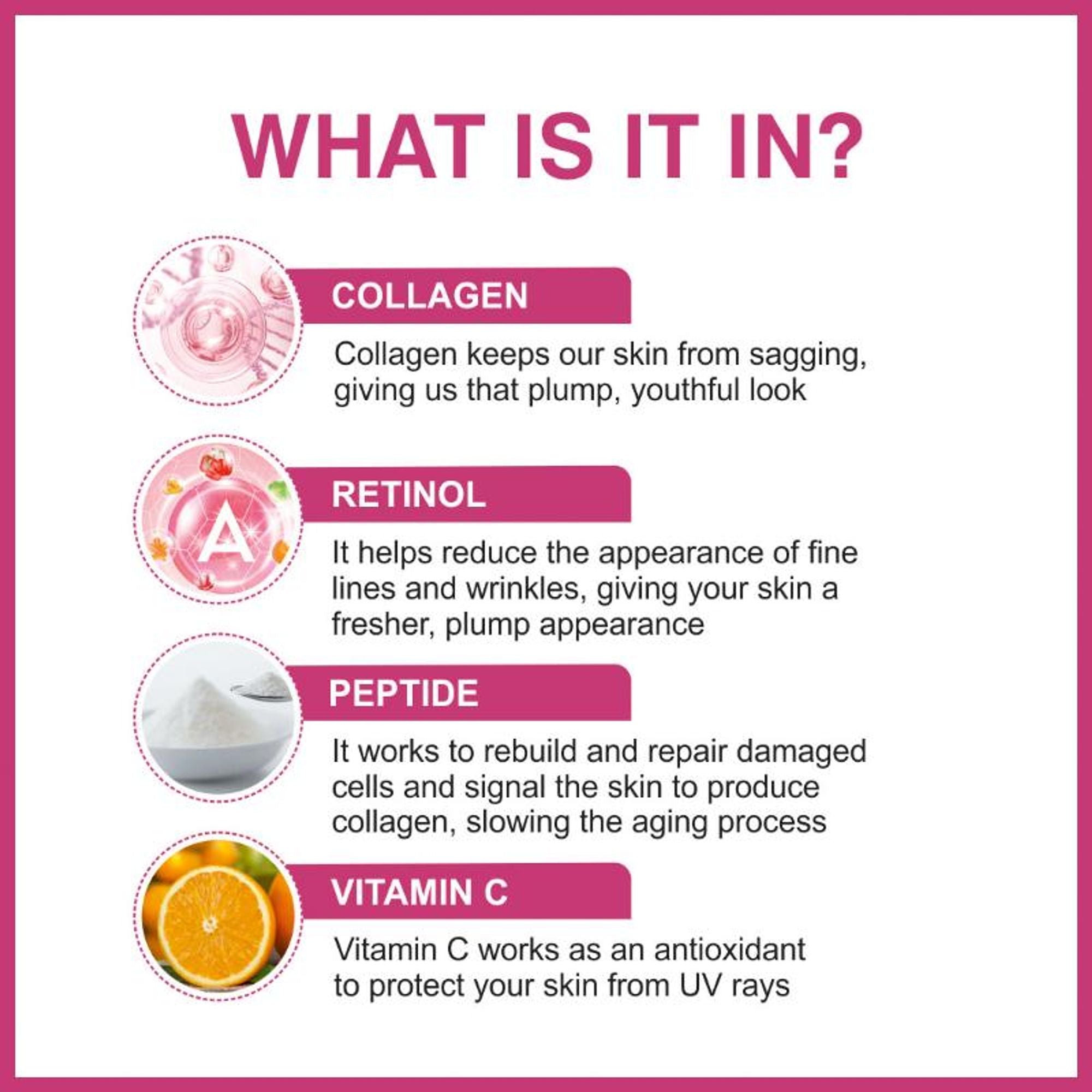 She Essentials Anti Wrinkle Face Cream With Peptide & Retinol | Grocsy
