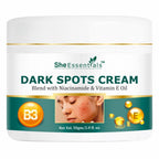 She Essentials Dark Spot Corrector Cream, Niacinamide & Vitamin E Oil | Grocsy