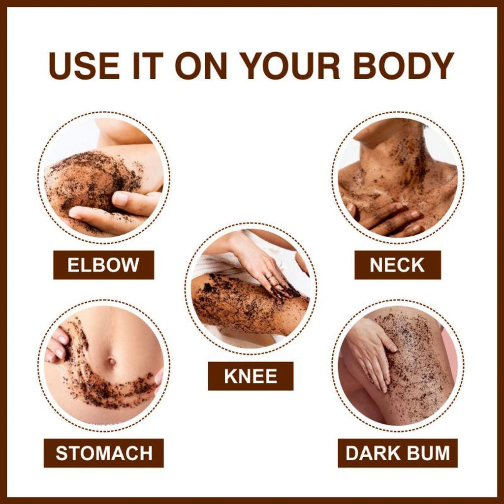She Essentials Coffee Body Scrub Exfoliating Scrub For Body For Both Women And Men | Grocsy