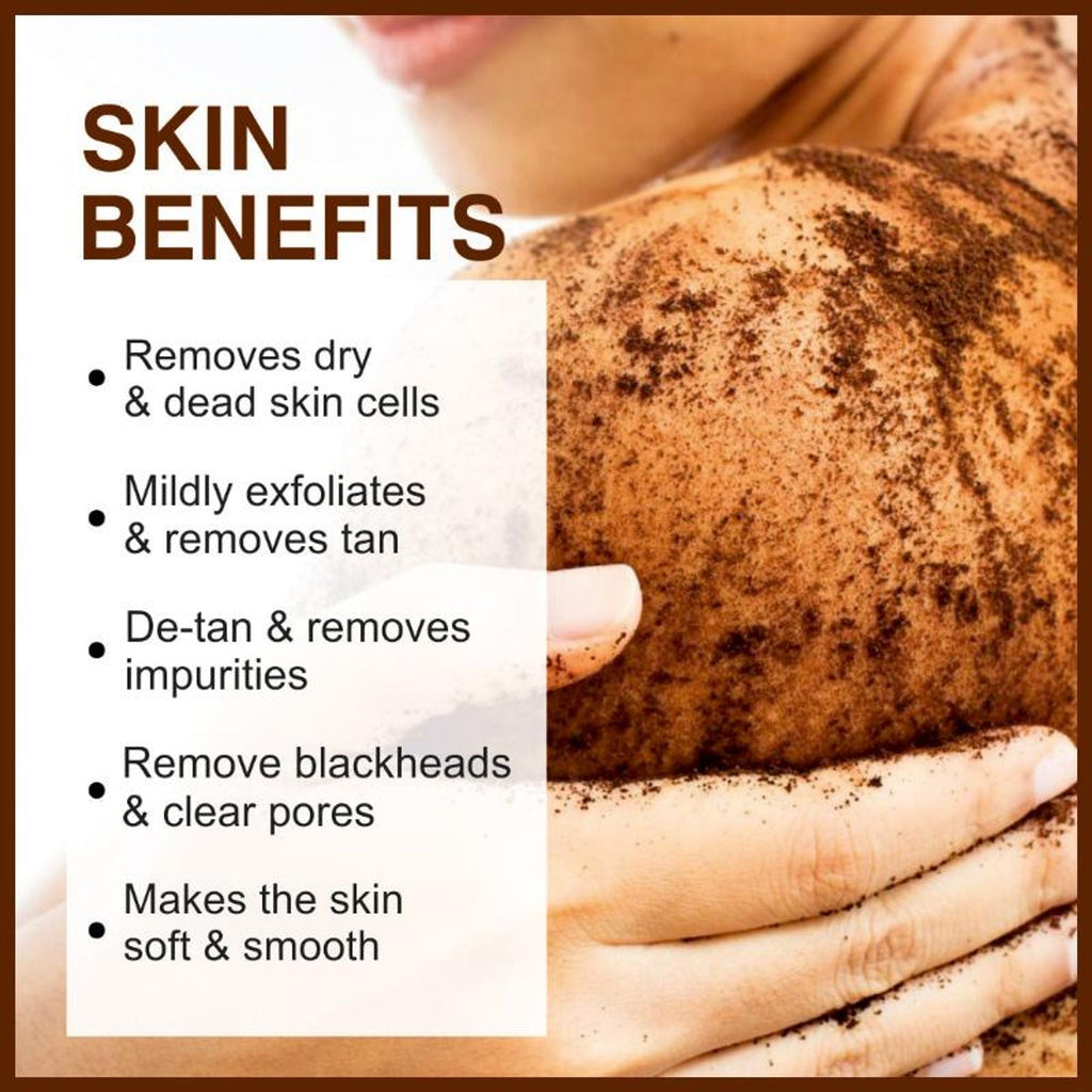 She Essentials Coffee Body Scrub Exfoliating Scrub For Body For Both Women And Men | Grocsy