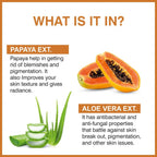 She Essentials Papaya Brightening Face Wash For Glowing & Radiant Skin | Grocsy