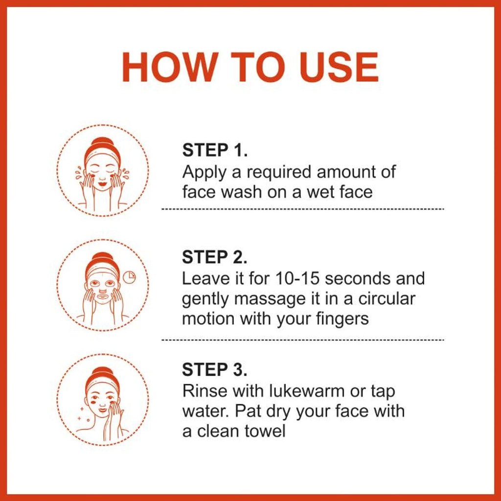 She Essentials Kumkumadi Glow Face Wash - Reduces Pigmentation & Dark Spots | Grocsy